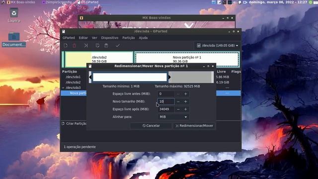 Como criar partições para o Linux pelo Gparted. Como dividir o HD (disco rígido) pelo Linux смотреть онлайн