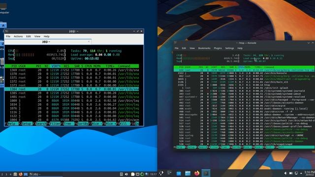 Lubuntu 22.04 vs Kubuntu 22.04: RAM Usage смотреть онлайн