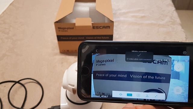 ESCAM G10 - install and test смотреть онлайн