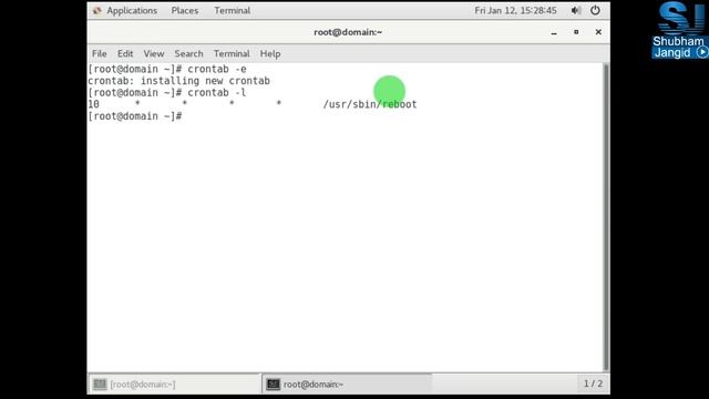 22 How to Schedule Task in Linux (Hindi/Urdu) | Shubham Jangid смотреть онлайн