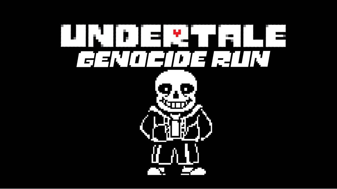 Undertale (genocide Run) Full Walkthrough