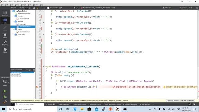 C++ Programming on Linux - Example of Writing Data to CSV File смотреть онлайн