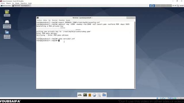 OPENSSL | Crear Entidades Certificadoras y Certificados смотреть онлайн