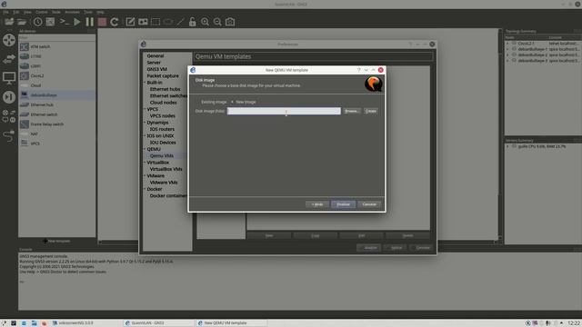 GNS3 y QEMU смотреть онлайн