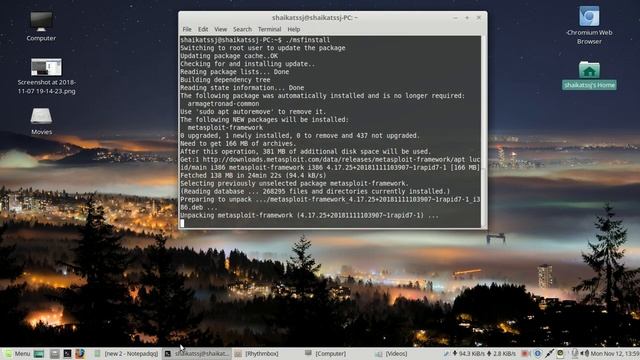 Install Metasploit in Linux Mint смотреть онлайн