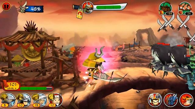 Samurai vs Zombies defense 2 - Wave 998 , with RONIN and CHAMPIONS смотреть онлайн