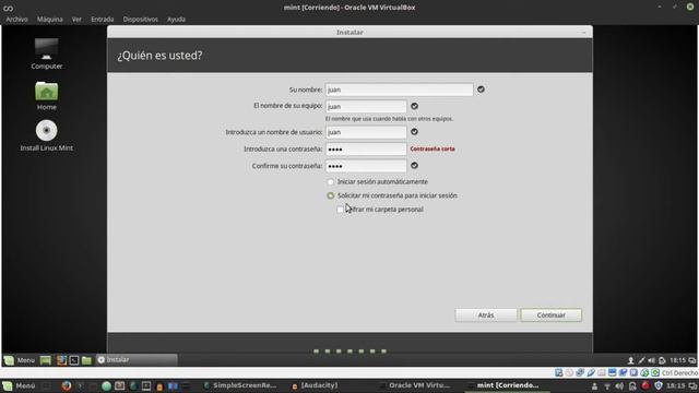 Linux Mint 18.1 - VirtualBox - Generación de Usuarios e Instalación de Software y Más! | UTNG смотреть онлайн