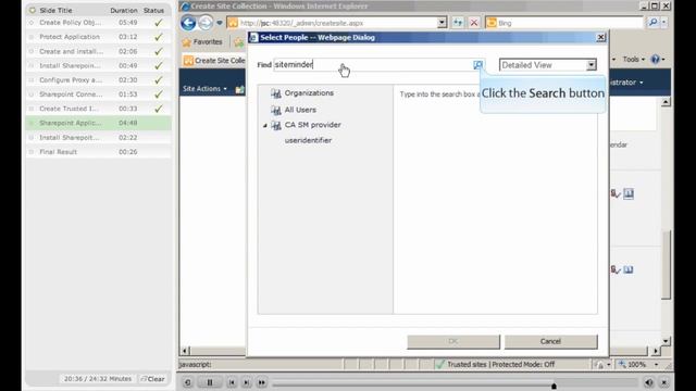 CA SSO Agent for SharePoint Install 3 of 3 смотреть онлайн