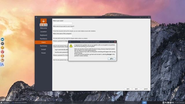 ArcoLinux : 1054 how to encrypt ArcoLinux with calamares - fast bootup смотреть онлайн