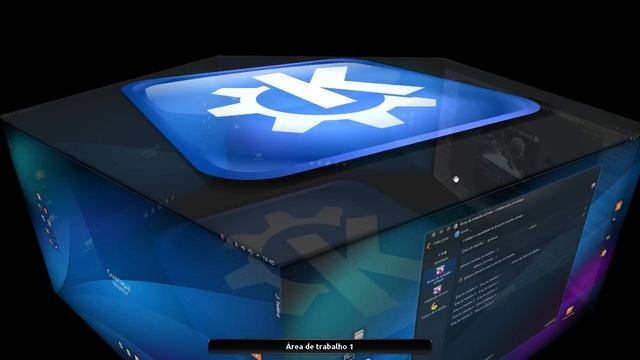 Curso de Linux Ubuntu - 55 - efeito cubo 3D nas áreas de trabalho смотреть онлайн