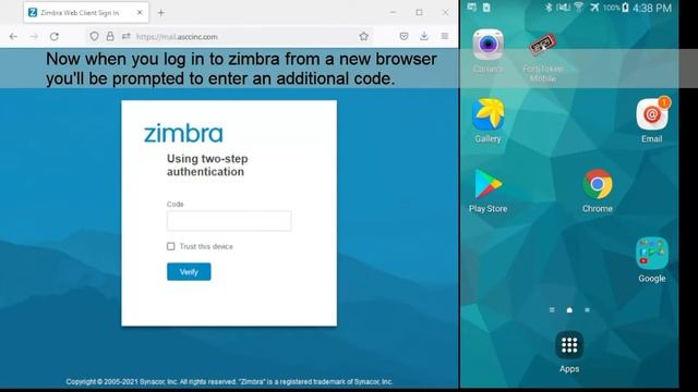 Log in to Zimbra with 2fa смотреть онлайн