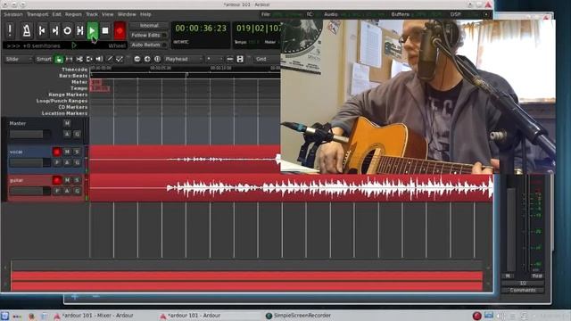 Cheap Home Studio - Home Recording For Singer-Songwriters Ardour for Linux смотреть онлайн