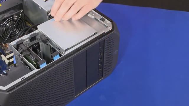 Remove and Replace the Front I O Module HP Z4 G4 Workstation смотреть онлайн