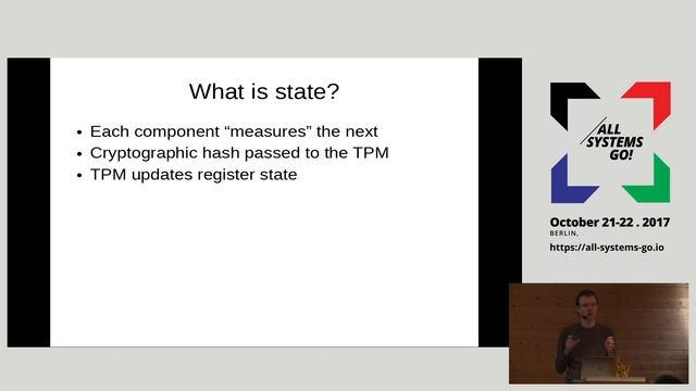2017 Building a secure boot chain to userland смотреть онлайн