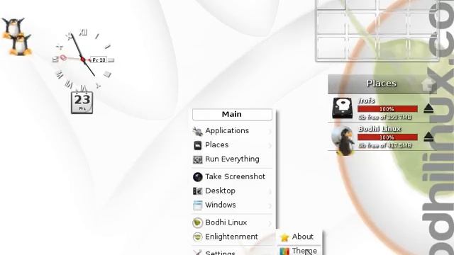 Bodhi Linux1.4.0 in action смотреть онлайн