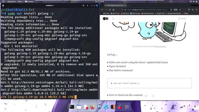 The simplest way to install go lang ( Go Language ) смотреть онлайн