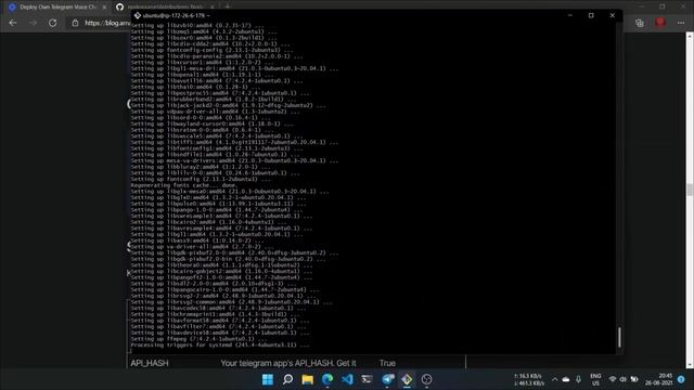 Telegram Voice Chat Music Bot | Deploy TGVCBot in Ubuntu Server смотреть онлайн