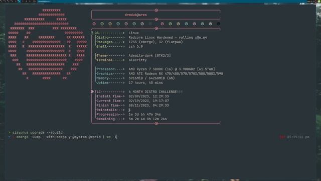 Redcore Linux - 1 Week Later - #6MonthLinuxChallenge смотреть онлайн