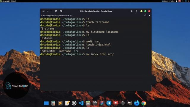 Perintah Dasar Linux | Perintah Linux #26 - MV PART I смотреть онлайн