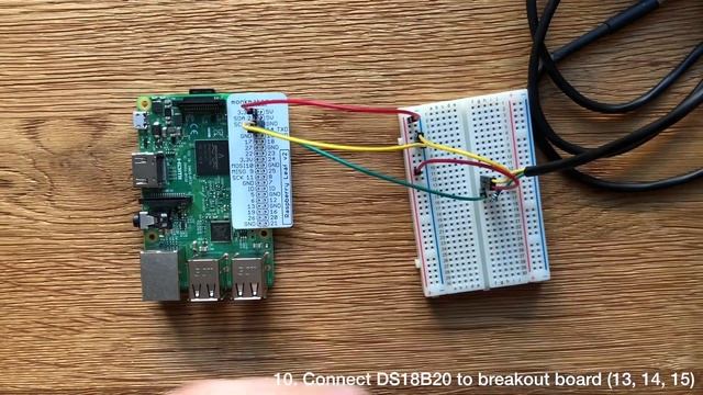 Build a Raspberry Pi Temperature Monitor with a DS18B20 Sensor смотреть онлайн