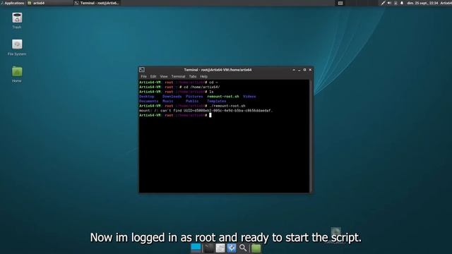 What happens if you unmount Root while Linux is running ? смотреть онлайн