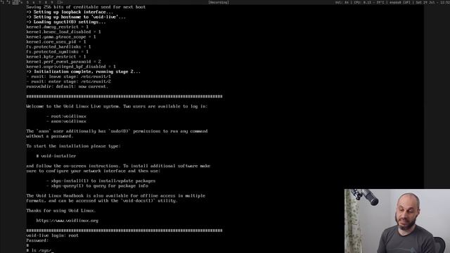 02 - Linux system - install voidlinux | عربي смотреть онлайн