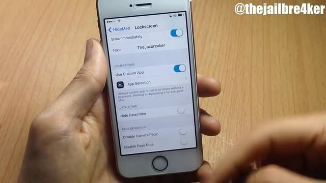 iOS 10 Tweak - HideMeX смотреть онлайн