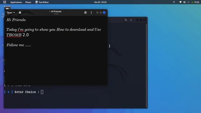 Fake SMS in Kali Linux ….. TBomb 2.0 …….. смотреть онлайн