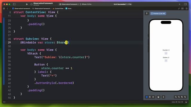 SwiftUI: New Observation Framework смотреть онлайн