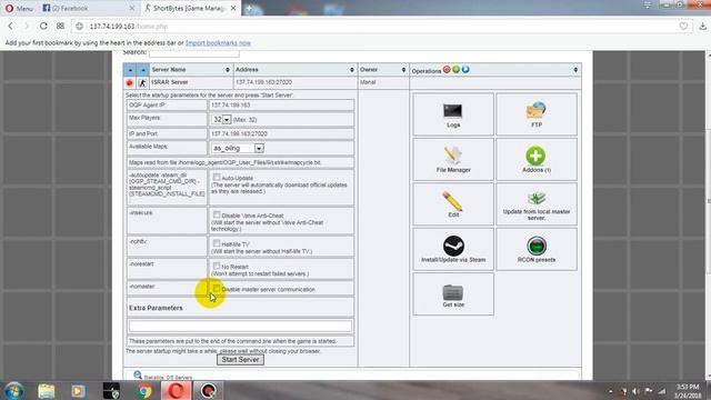 How To Make server On OGP Open Game Panel / Get free Server Counter Strike 1.6 смотреть онлайн