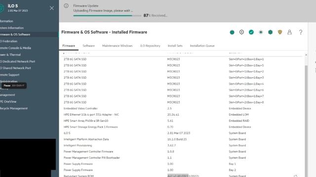 How To Update System ROM Flash HPE Proliant Bios With ILO 5
