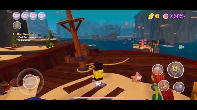 SPONGEBOB THE COSMIC SHAKE - Pirate Goo Lagoon - Gameplay Walkthrough Part 3 (iOS, Android) смотреть онлайн