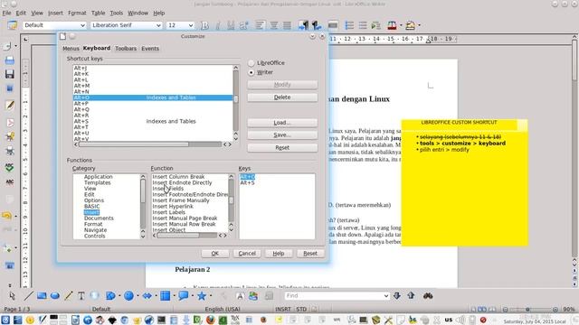 Serial Belajar Libreoffice - Memudahkan Hidup dengan Shortcut Key смотреть онлайн