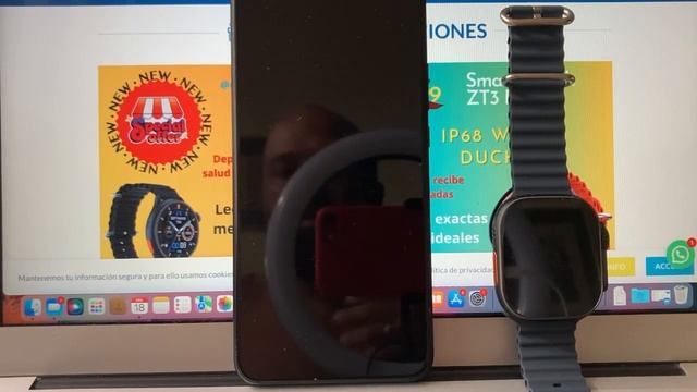 Vincular smartwatch w69 ultra con Android y mactive pro смотреть онлайн