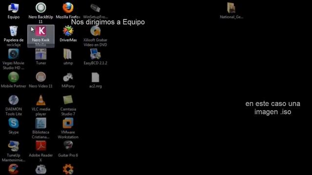 Montar Imagen de disco Virtualmente (NRG, ISO, BIN, IMG, MDF) Daemon Tools смотреть онлайн