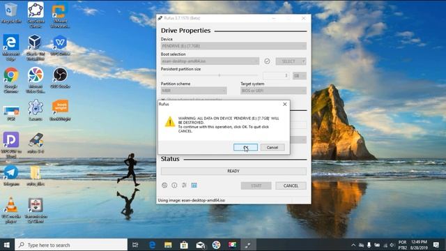 10 - Usar o linux sem formatar o computador (Rufus 3.7 Beta) смотреть онлайн