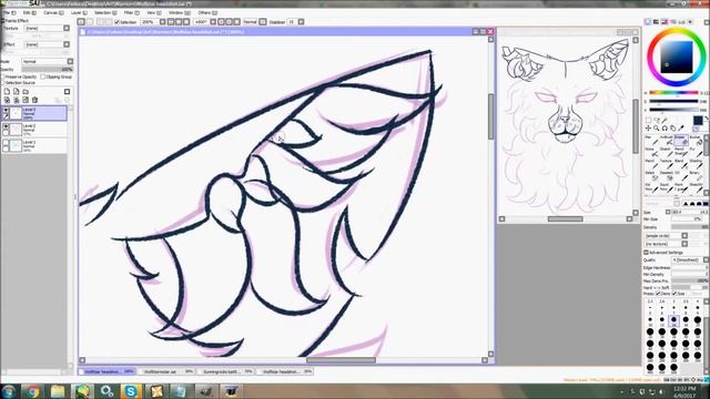 Warrior Cats OC Headshots (Speedpaint) смотреть онлайн