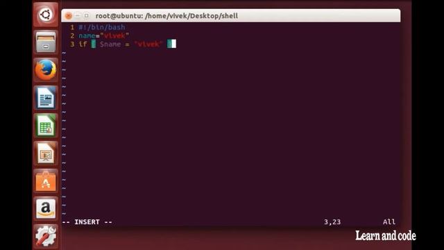 Linux Bash scripting tutorial 4 || if statement || if loop by || learn and code смотреть онлайн