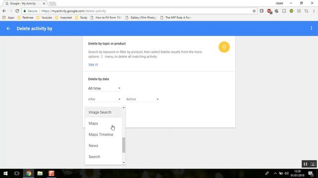 How to delete search history from all google products смотреть онлайн