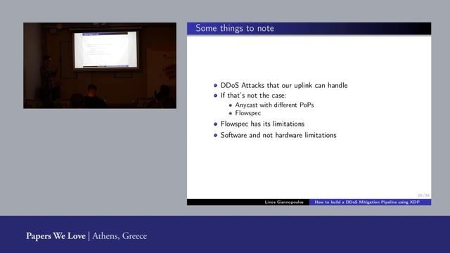 Linos Giannopoulos on Building a DDoS mitigation pipeline using XDP [PWL ATH] смотреть онлайн