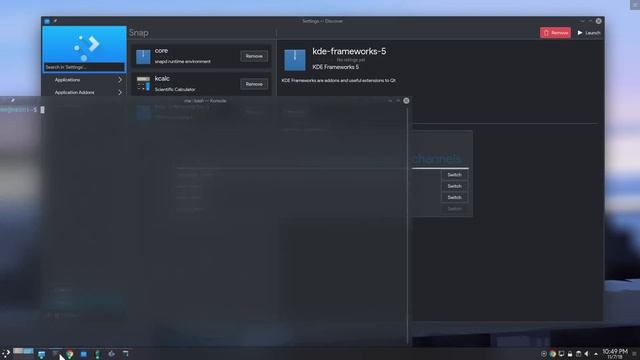 Oh No! KDE Neon & Plasma 5.14 is an Ubuntu Snap Traitor :p смотреть онлайн