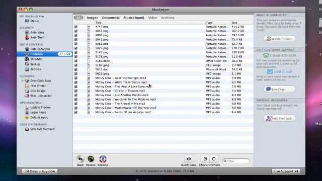 Undelete: MacKeeper Tutorials смотреть онлайн