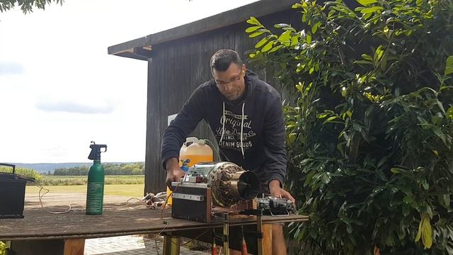 Handmade Jet Engine Part 8, New compressor wheel смотреть онлайн