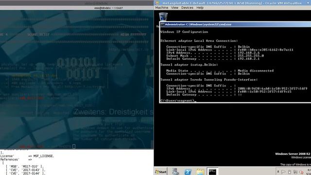 WannaCry - Part 2 - Exploiting with NSA's Eternalblue Module смотреть онлайн