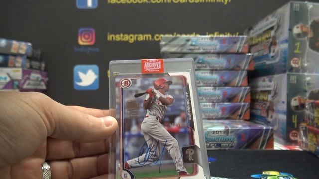 Hugo's 2019 Bowman Chrome HTA & Archives Signatures MLB 3 Box Break смотреть онлайн