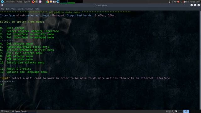 Wlan Hacken airgeddon 2. Methode смотреть онлайн