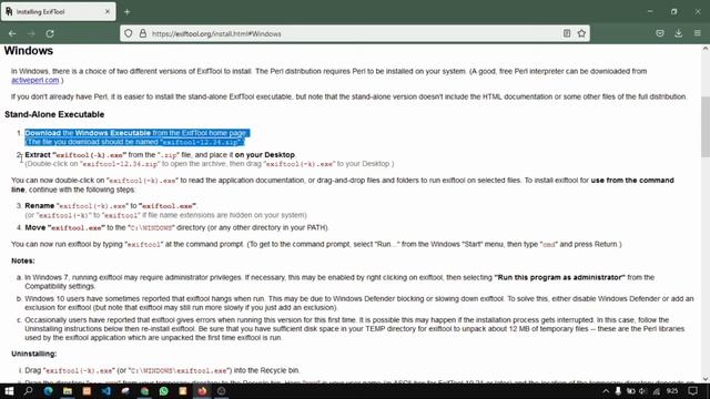 Cara instal exiftool di windows 10 | how to install exiftool on windows 10 смотреть онлайн