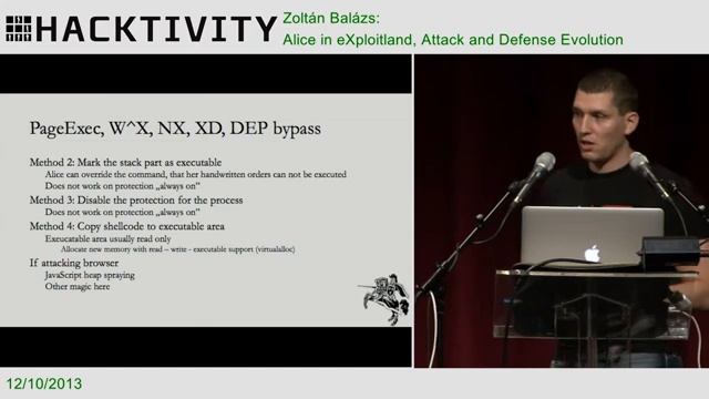 Zoltán Balázs - Alice in eXploitland, attack and defense evolution смотреть онлайн