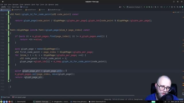 OS hacking: Faster text painting (with a glyph ID cache!) смотреть онлайн