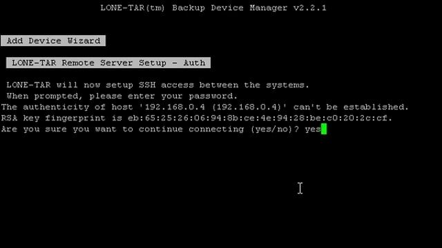 How to setup an SSH Server backup with LONE-TAR смотреть онлайн